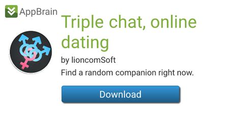 Triple chat, online dating для Android